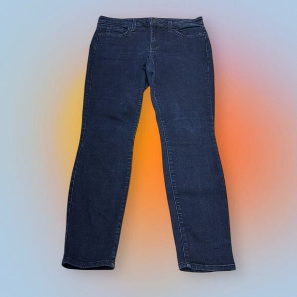 NYDJ Women’s 8 AMI SKINNY LEGGING Blue Jeans - Picture 2 of 4